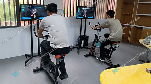 ركوب الدراجة الافتراضية