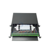  1U 24 Port SC Duplex 19 Inch Rack Mount Slide Patch Panel ODF