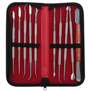 10pcs Stainless Steel Clay Sculpting Tool Set