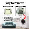 Luxury Portable Memory Foam Fashion Multifunction Washable Indoor Sleeping Pet Dog Thermal Beds