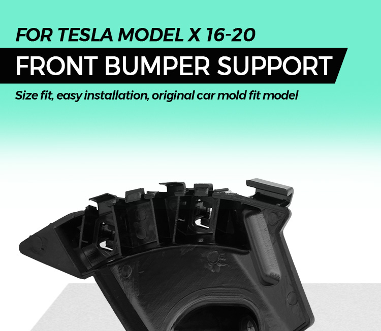 Tesla Model X fr&auml;mre st&ouml;tf&aring;ngarf&auml;ste
