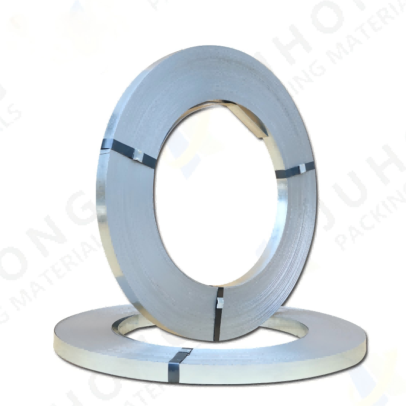 Bobine de cerclage en acier galvanis&eacute; enroul&eacute;e en ruban – rouleau de bande en acier zingu&eacute; unique pour emballages m&eacute;talliques robustes de qualit&eacute; export en provenance d'une usine chinoise