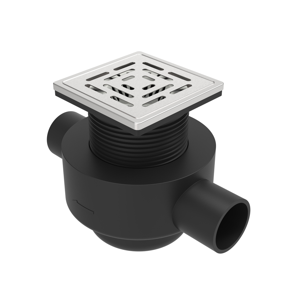 Scarico in HDPE a doppia uscita