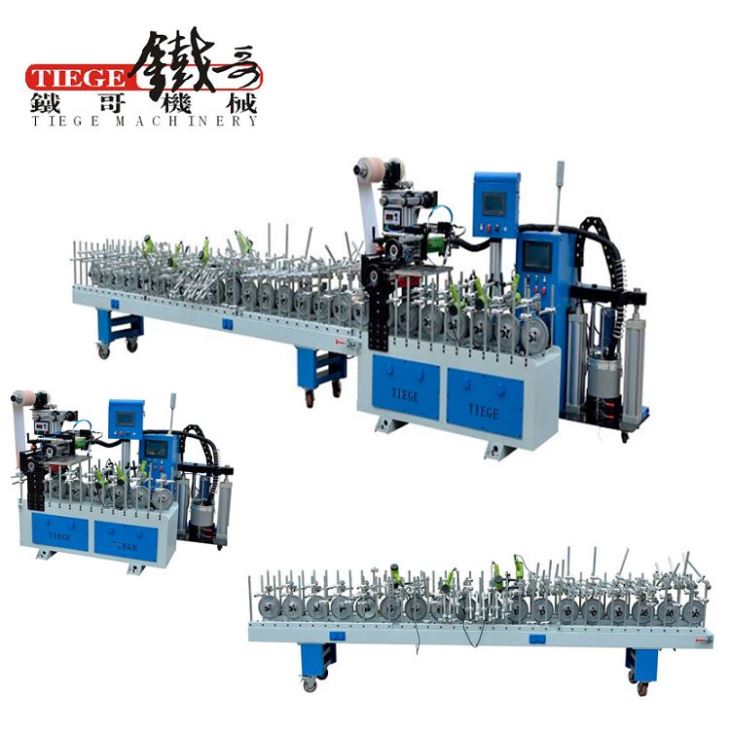 PVC door frame Profile Wrapping Machine PVC deurkosyn Profiel wikkelmasjien