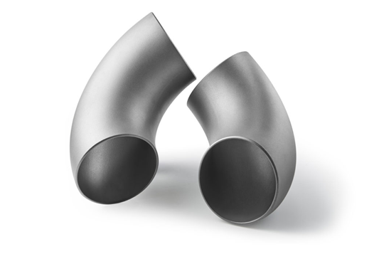 Tubos acodados de titanio