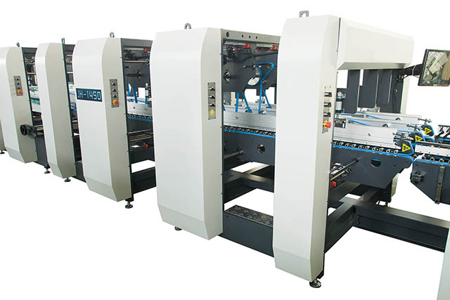 JH1200/1450/1700/2100/2300/2800/3200 Corrugated Folder Gluer