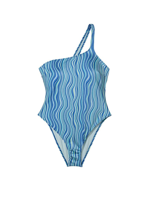 Caeruleum unda Striata Swimsuit