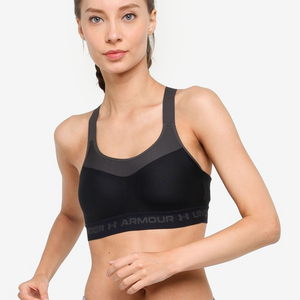 Vysoký crossback Women Sport Bra Black