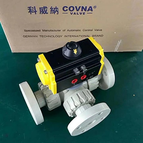 Kilang COVNA Butterfly Valve yang Dipasang Sepenuhnya
