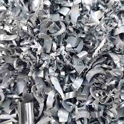 Recycling metal waste materials