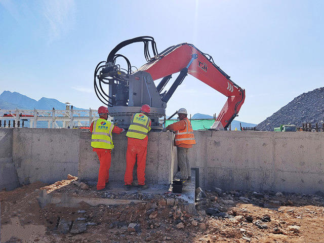 YZH پیڈسٹل راک بریکر سسٹم