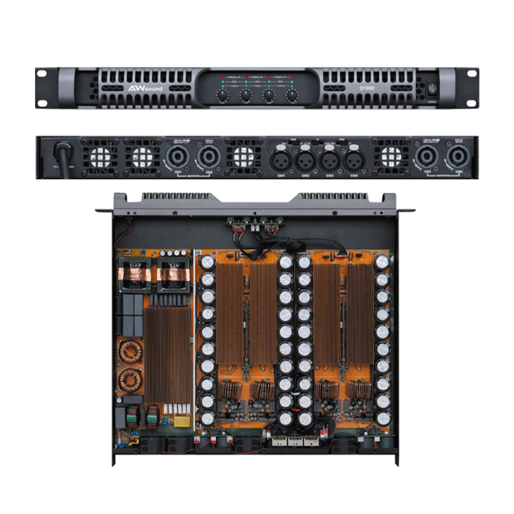 2x1300W GaN forst&aelig;rker 