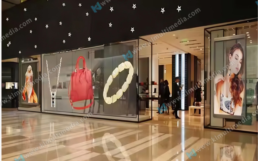 شاشة ليد شفافة 