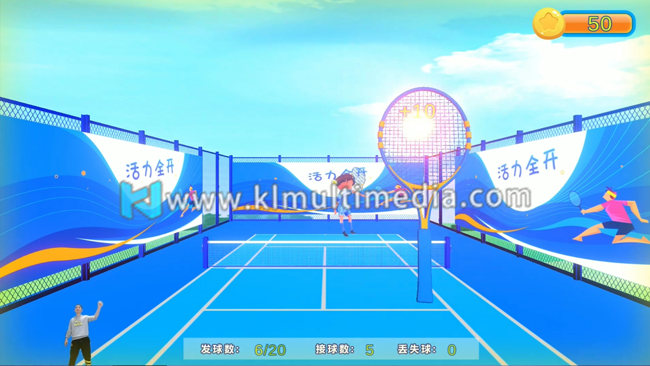 التنس التفاعلي1