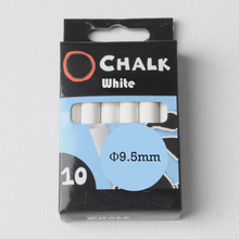 10pcs White Chalk Slim Chalk Classroom Chalk