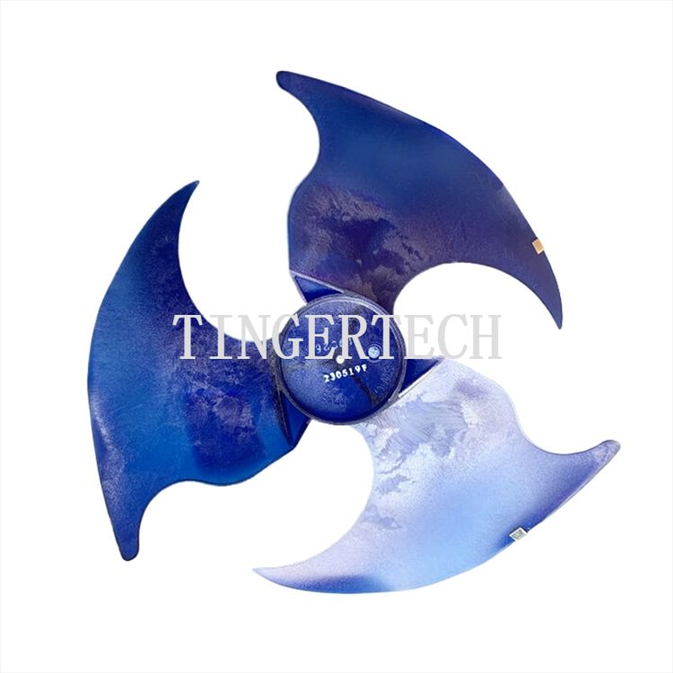 Bilah kipas 421 117 untuk poros AC Media 8mm CW 3 bilah