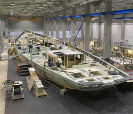 Espuma PVC con certificaci&oacute;n DNV GL para cascos de barcos | UNION P130 Sector Mar&iacute;timo Compuesto