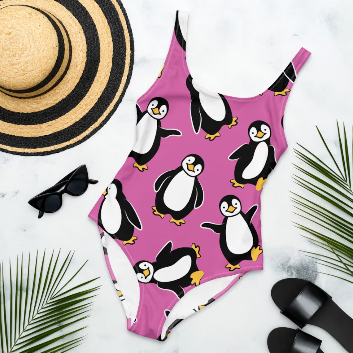 Swimsuits Penguin: plymio i fyd hwyliog a ffasiynol dillad nofio