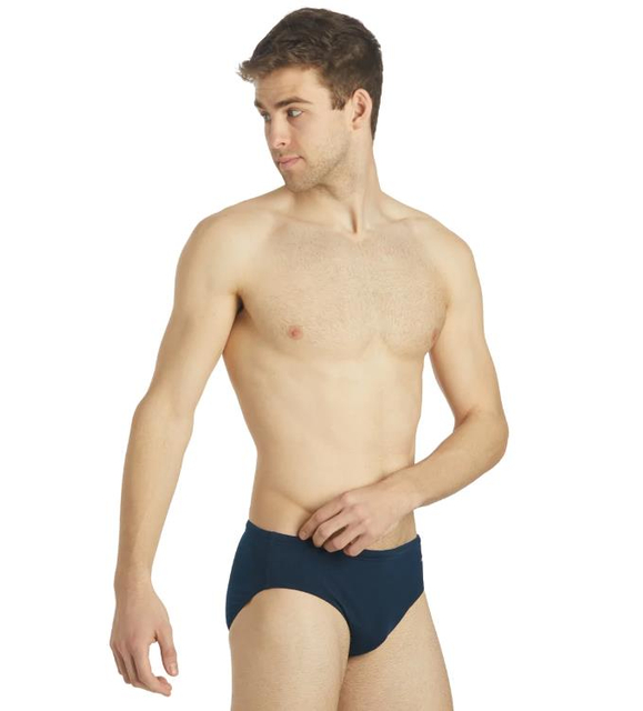 Solid Faarf Schwammen Briefs