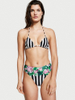 Swimsuit cetak atas bikini segitiga