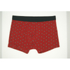 Panlalaking Boxer Brief na Red Comma Print
