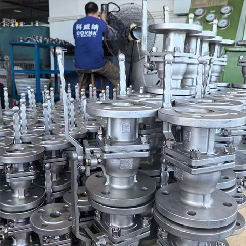HKVC PVC-Kugelhahn COVNA Factory