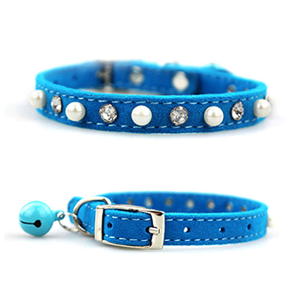 Flocking pet collar