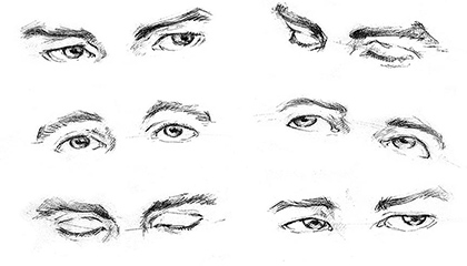 A Beginner’s Guide to Sketch Drawing：Eyes