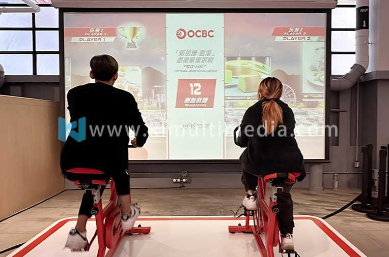 ركوب الدراجات الافتراضية