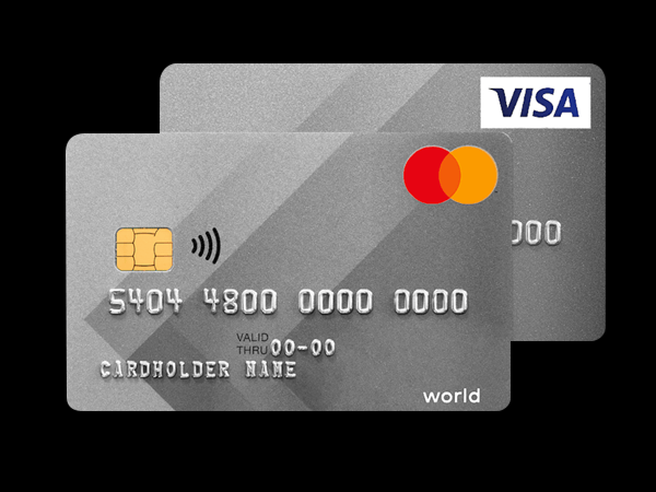gold and silver PVC cards የወርቅ እና የብር PVC ካርዶች