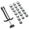 Clay Extruder Gun with 19 Shape Discs