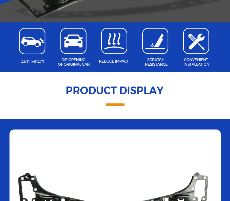 Akcesoria do wspornik&oacute;w chłodnicy BMW X1 2016-2020