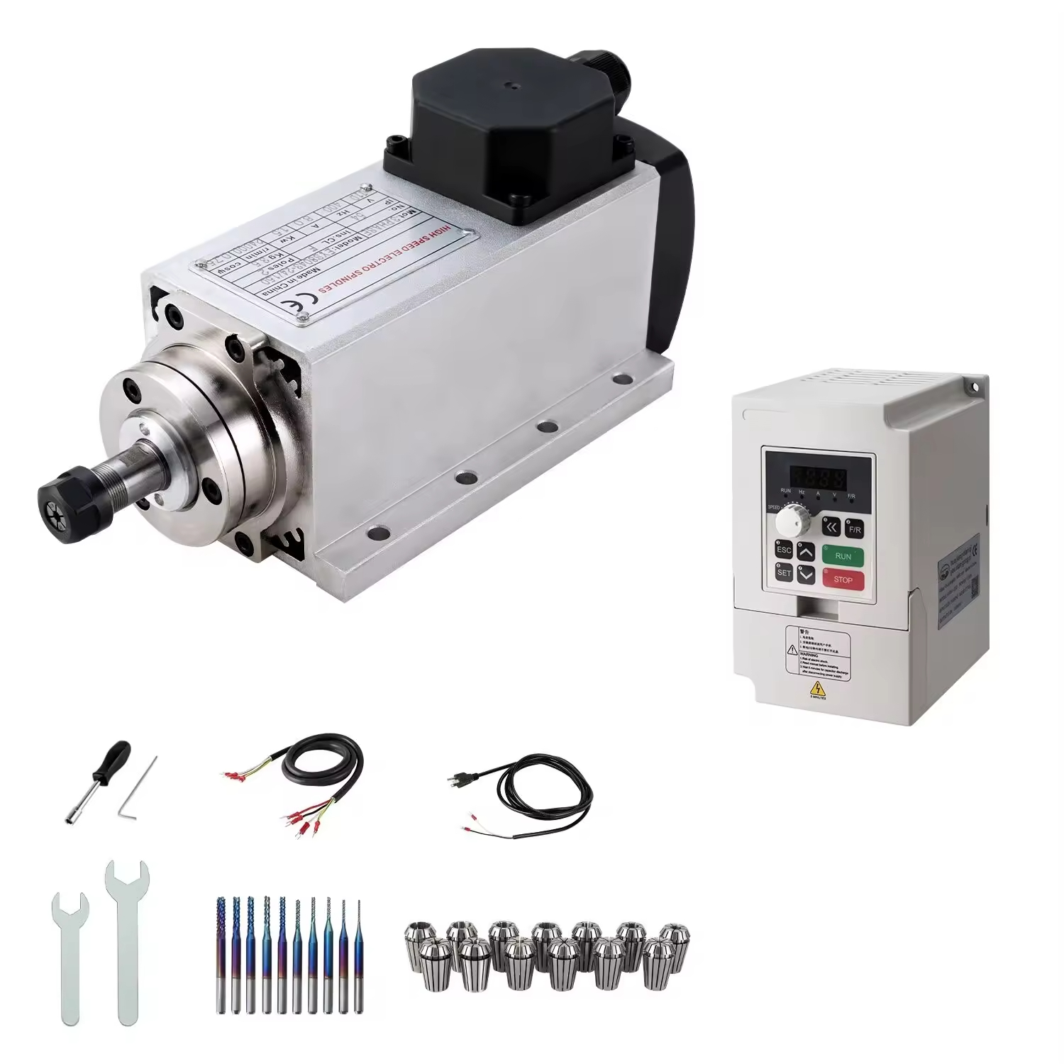 Kits de moteur de broche refroidis à l'air