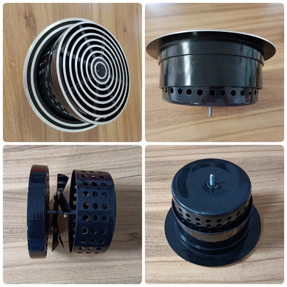 Sol Diffuser Diffuseur d'air en aluminium sur le sol surélevé