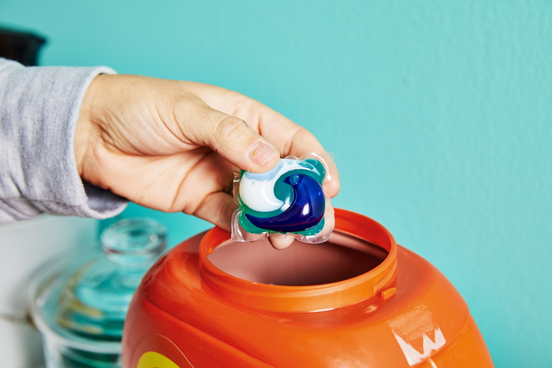 Where Is The Waundry Detergent on A Tide Pod