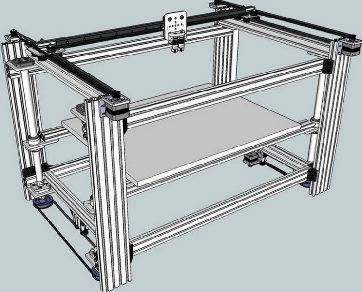 Aluminum Extruder Kit for DIY Applications_3 Kit Penyemperit Aluminium untuk Aplikasi DIY_3