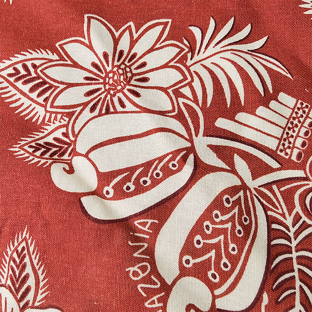 Digtal print pure linen fabric