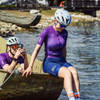 Vinnige dro&euml; damesfietsdrag