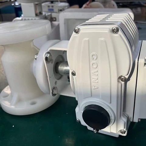 HK62-2PCS Mini Motorized 2-PCS Ball Valve Kilang COVNA