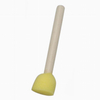 Wooden Handle Foam Brush Dia. 13mm 20mm 30mm 40mm 50mm