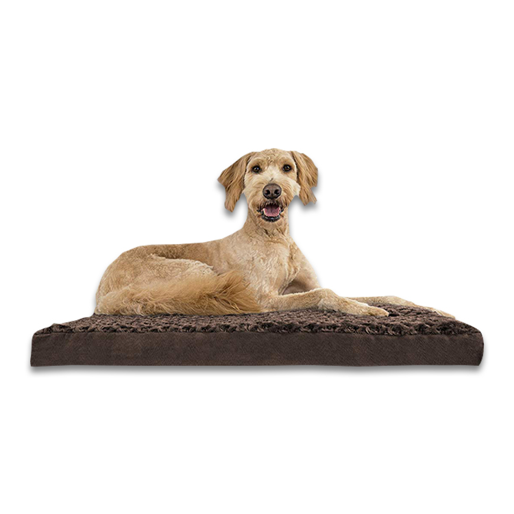 New Style Custom Wholesale Plush Bed High Quality Pet Furniture Memory Foam Dog Bed