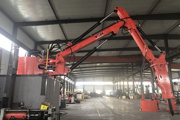 Sistem Boom Pemecah Batu Alas XL1020-2