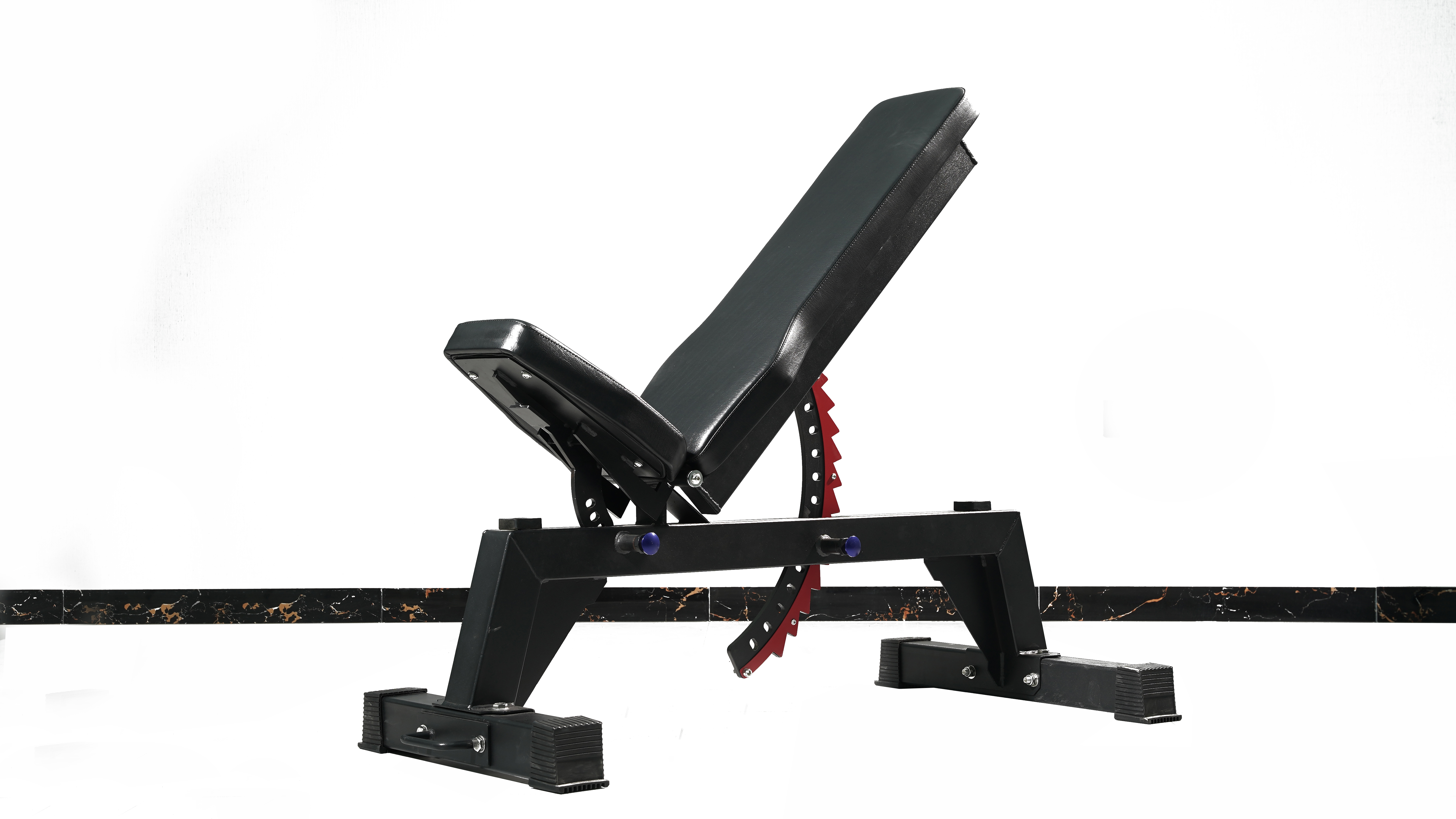 Komersial Beurat-Tugas Foldable Bangku Adjustable
