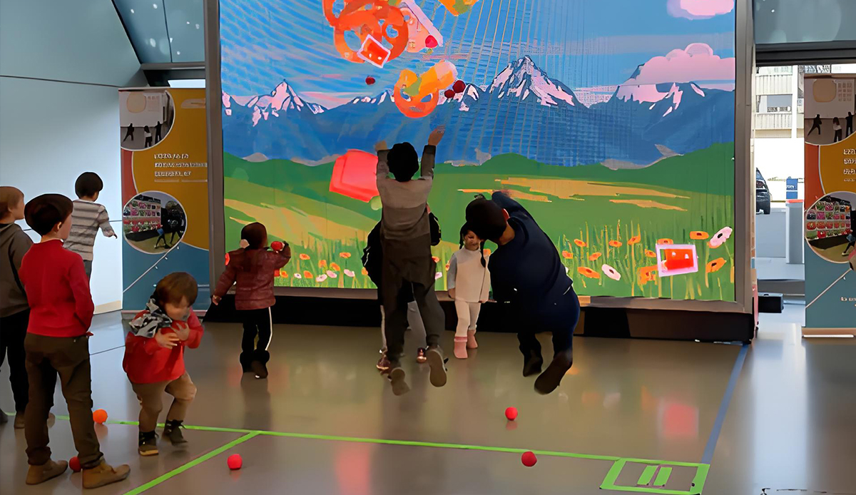 Interactive Wall Games