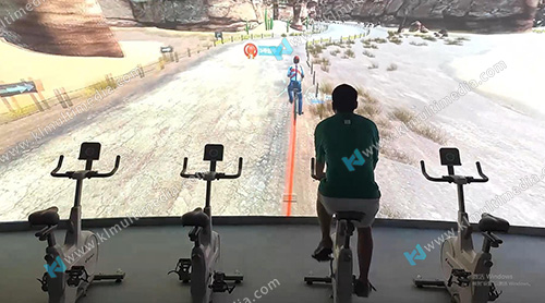 ركوب الدراجة الافتراضية