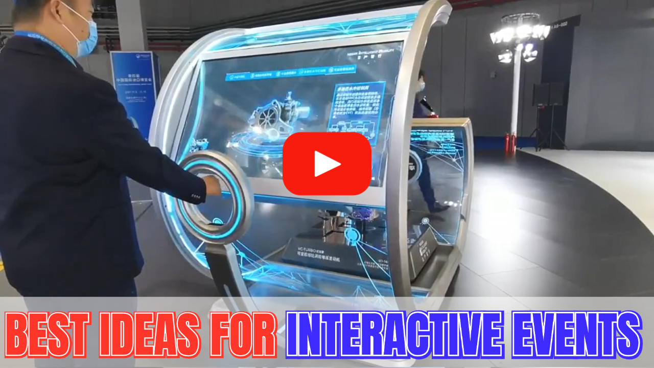 إعلانات تفاعلية للحدث