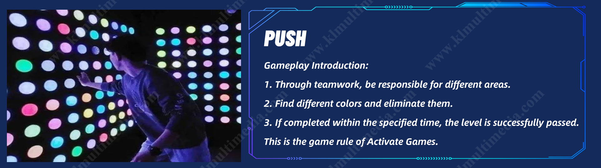 gameplay introduction - push game
