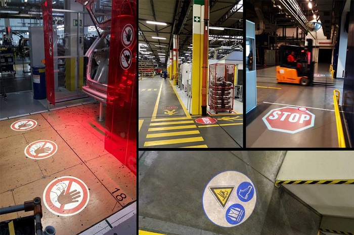projektovan&aacute; led bezpečnostn&iacute; značka