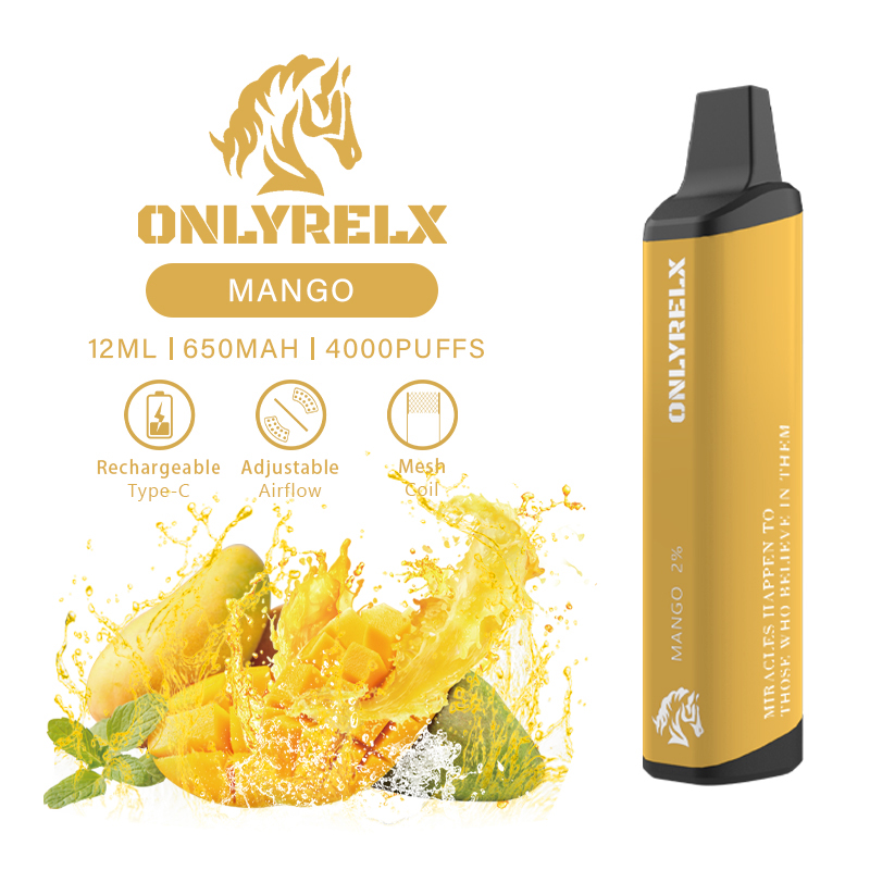 Onlyrelx Hero4000 Menthol Vape Pen