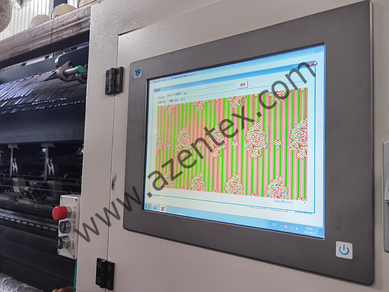 ラッセルレース経編機